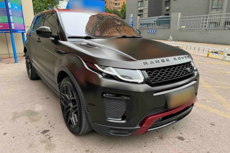 Used Land Rover Range Evoque 2017 2.0T Vivid Black Limited Edition Exterior 2