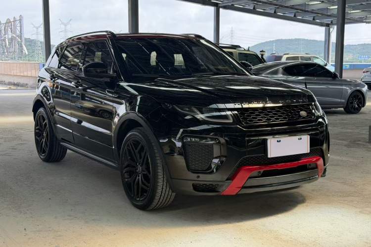 Used Land Rover Range Evoque 2017 2.0T Vivid Black Limited Edition Exterior 2
