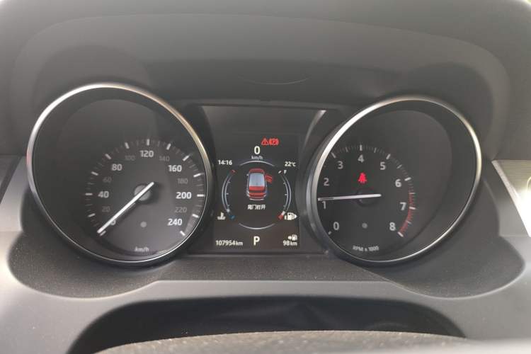 Used Land Rover Range Evoque 2017 2.0T British-Style Prestige Edition Instrument Cluster