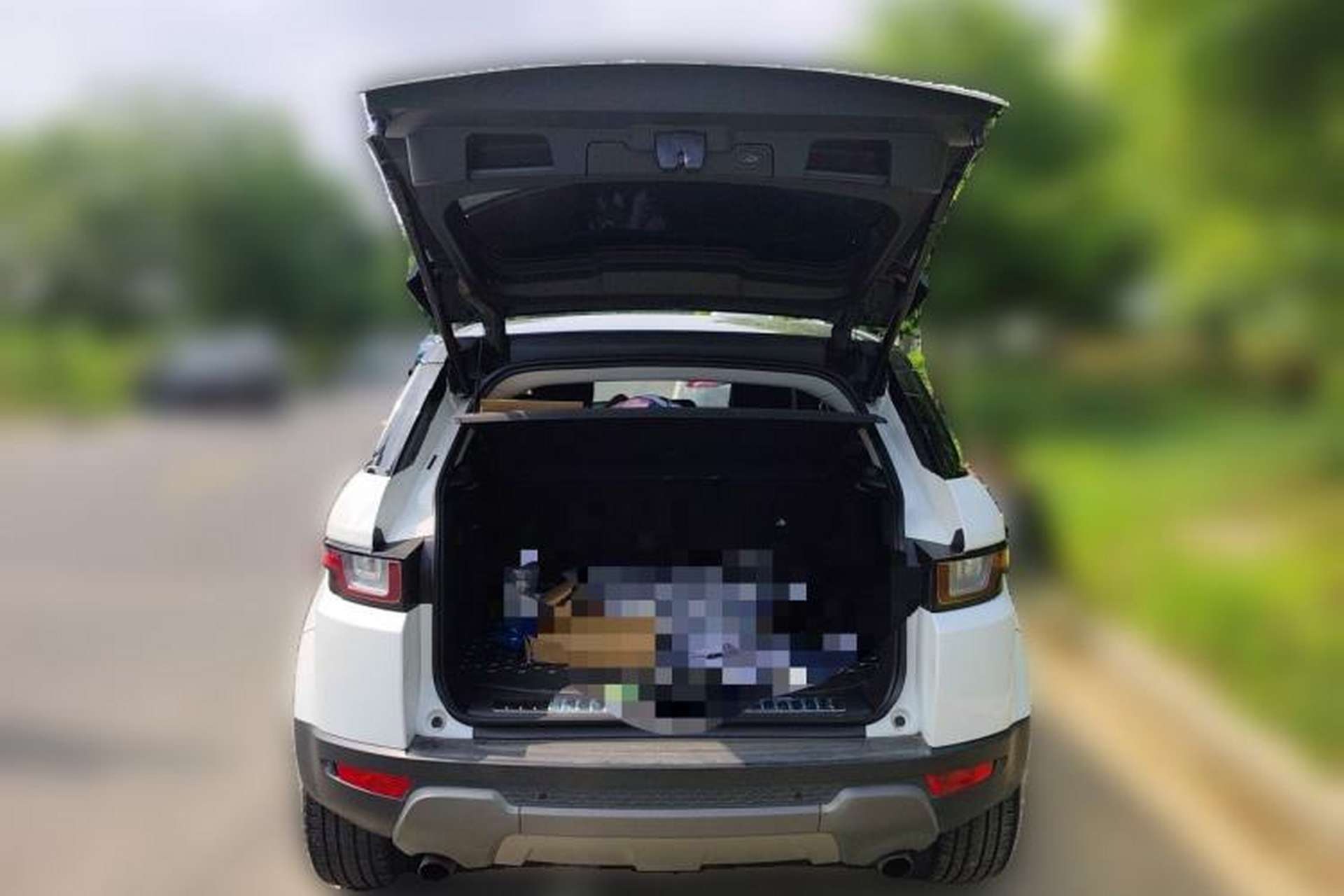 Used Land Rover Range Evoque 2017 2.0T British-Style Prestige Edition Trunk