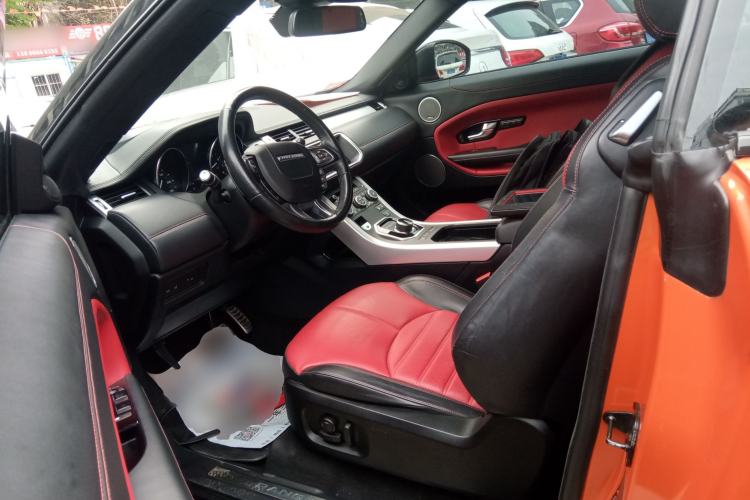 Used Land Rover Range Evoque 2017 2.0T Convertible Edition Left Front Seat