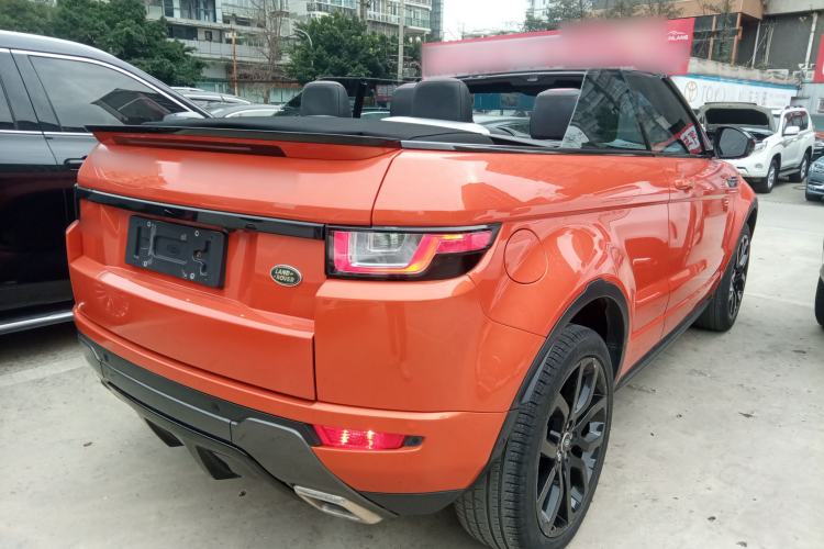 Used Land Rover Range Evoque 2017 2.0T Convertible Edition Rear Right 45 Deg