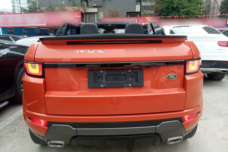 Used Land Rover Range Evoque 2017 2.0T Convertible Edition Rear