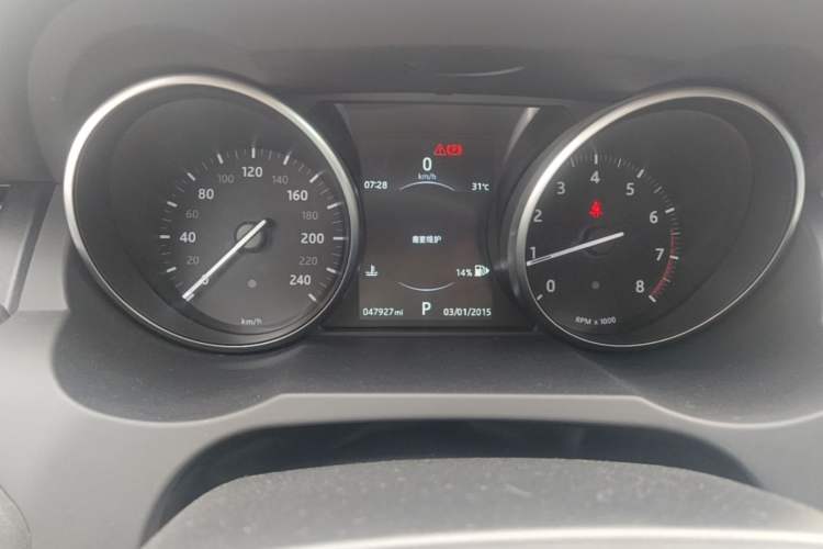 Used Land Rover Range Evoque 2017 2.0T British-Style Prestige Edition Instrument Cluster