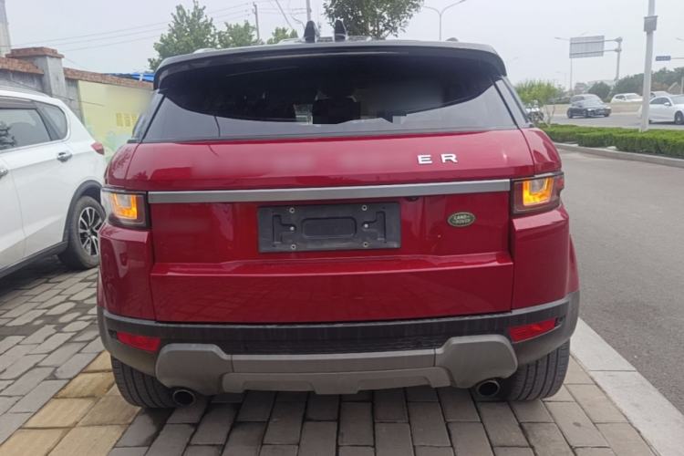 Used Land Rover Range Evoque 2017 2.0T British-Style Prestige Edition Rear