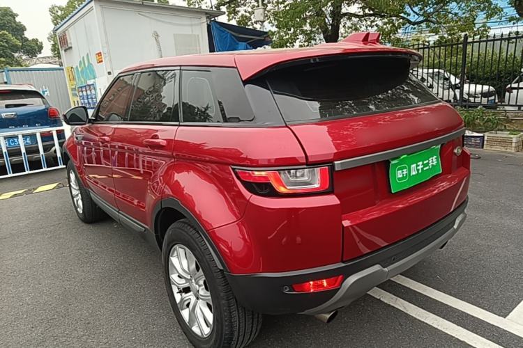 Used Land Rover Range Evoque 2017 2.0T PURE Style Edition Rear Left 45 Deg