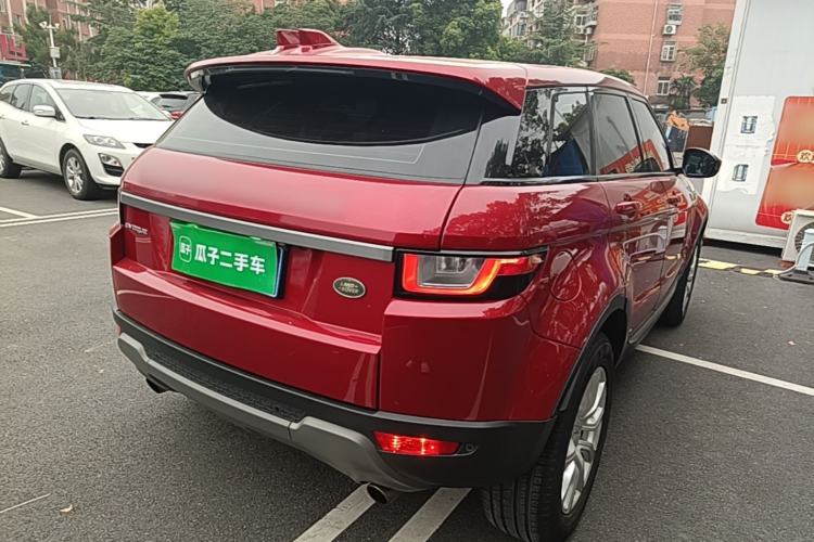 Used Land Rover Range Evoque 2017 2.0T PURE Style Edition Rear Right 45 Deg