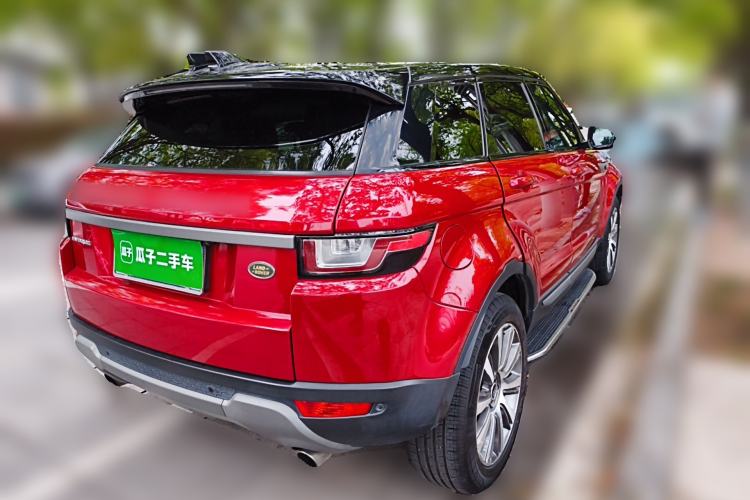 Used Land Rover Range Evoque 2017 2.0T British-Style Prestige Edition Rear Right 45 Deg