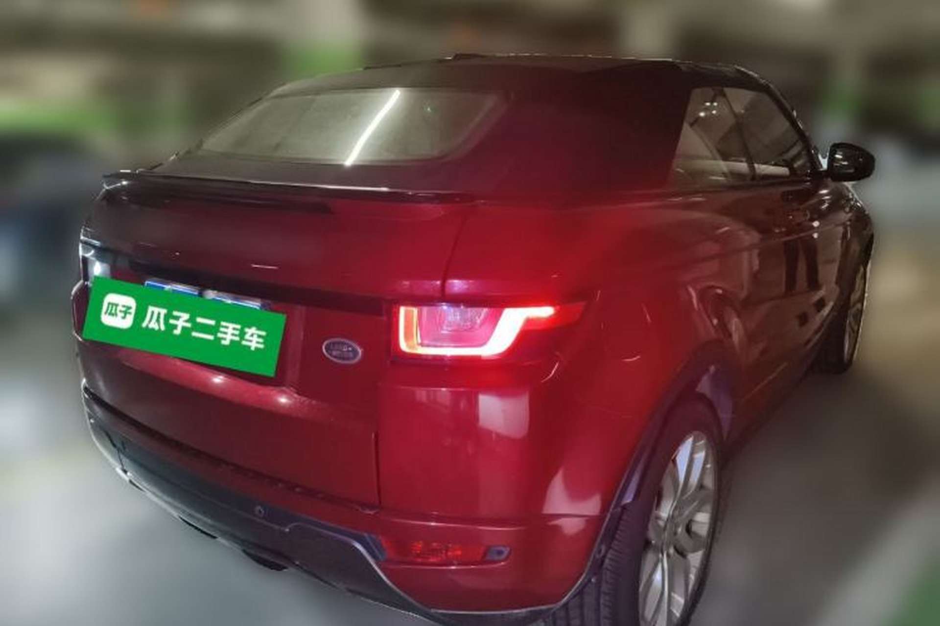 Used Land Rover Range Evoque 2017 2.0T Convertible Edition Rear Right 45 Deg