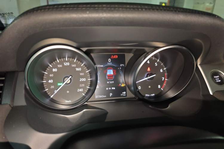 Used Land Rover Range Evoque 2017 2.0T SE PLUS Smart Enjoyment Edition Instrument Cluster