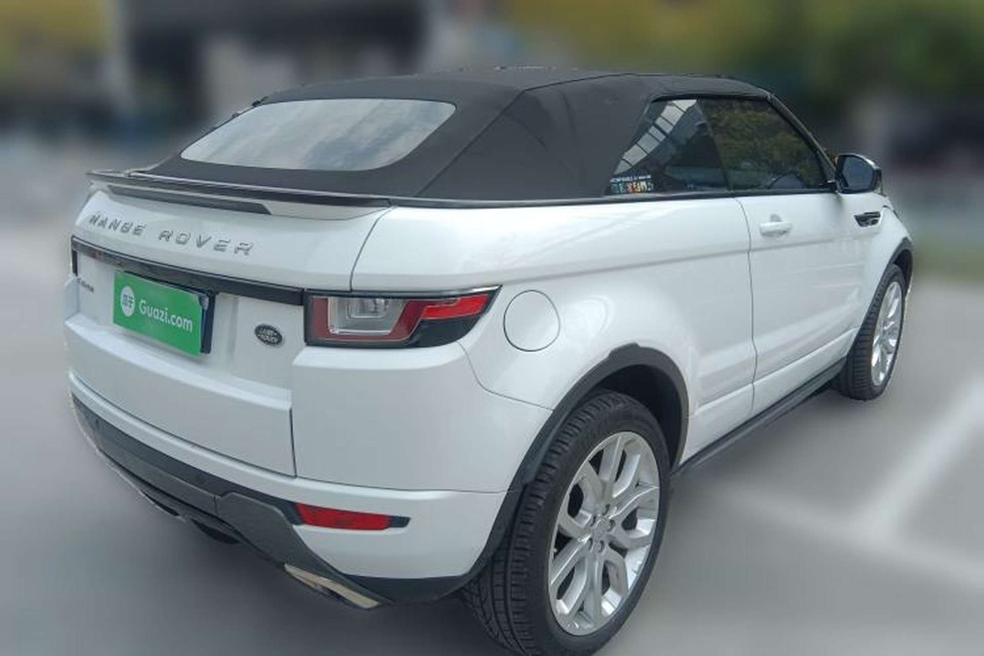 Used Land Rover Range Evoque 2017 2.0T Convertible Edition Rear Right 45 Deg