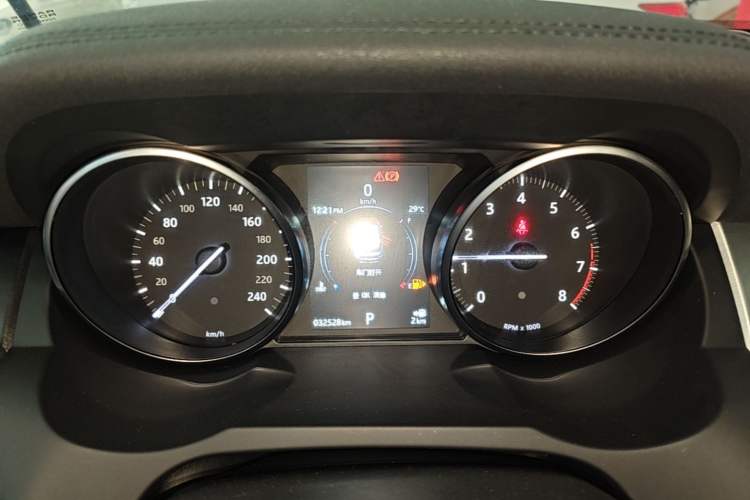 Used Land Rover Range Evoque 2017 2.0T SE Smart Glow Edition Instrument Cluster