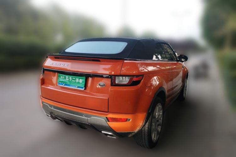 Used Land Rover Range Evoque 2017 2.0T Convertible Edition Rear Right 45 Deg