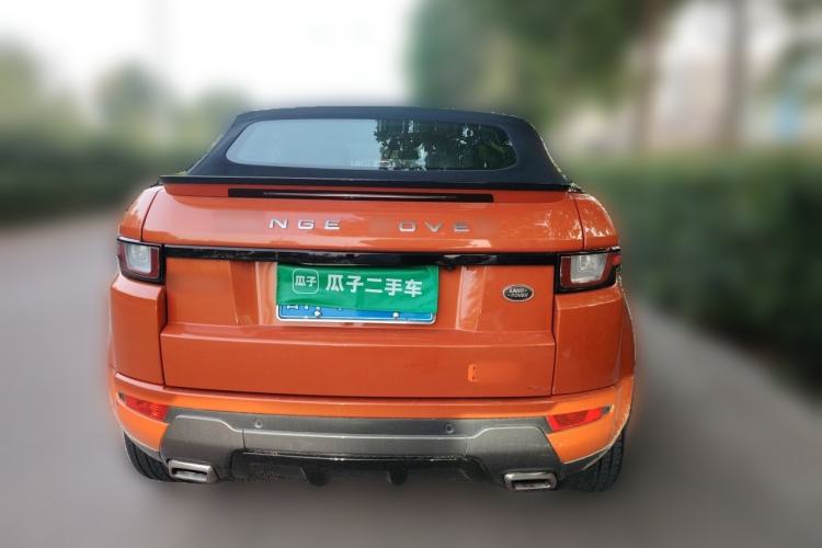 Used Land Rover Range Evoque 2017 2.0T Convertible Edition Rear