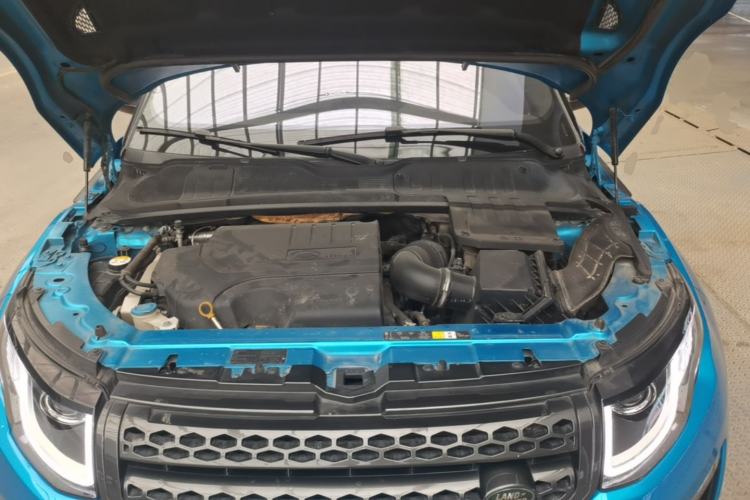 Used Land Rover Range Evoque 2018 240 PS Dream Lotus Lake Blue Limited Edition Engine Bay
