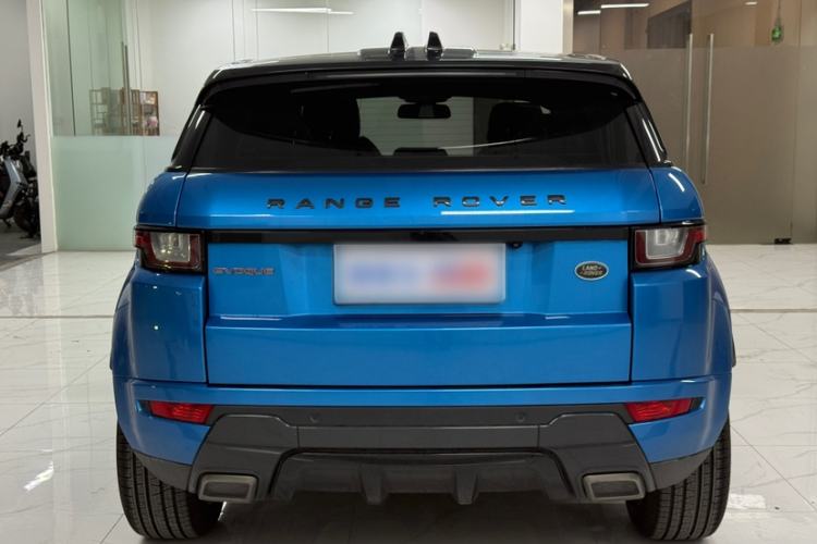 Used Land Rover Range Evoque 2018 240 PS Dream Lotus Lake Blue Limited Edition Exterior 1