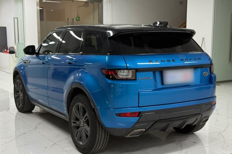 Used Land Rover Range Evoque 2018 240 PS Dream Lotus Lake Blue Limited Edition Exterior 2