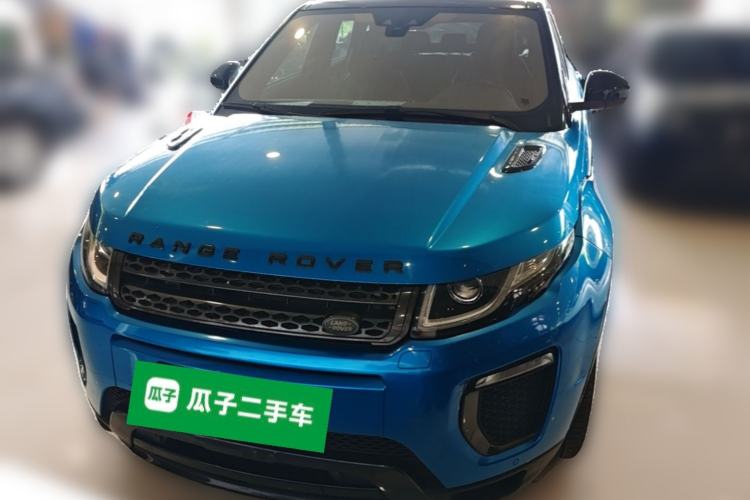 Used Land Rover Range Evoque 2018 240 PS Dream Lotus Lake Blue Limited Edition Front
