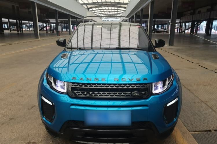 Used Land Rover Range Evoque 2018 240 PS Dream Lotus Lake Blue Limited Edition Front