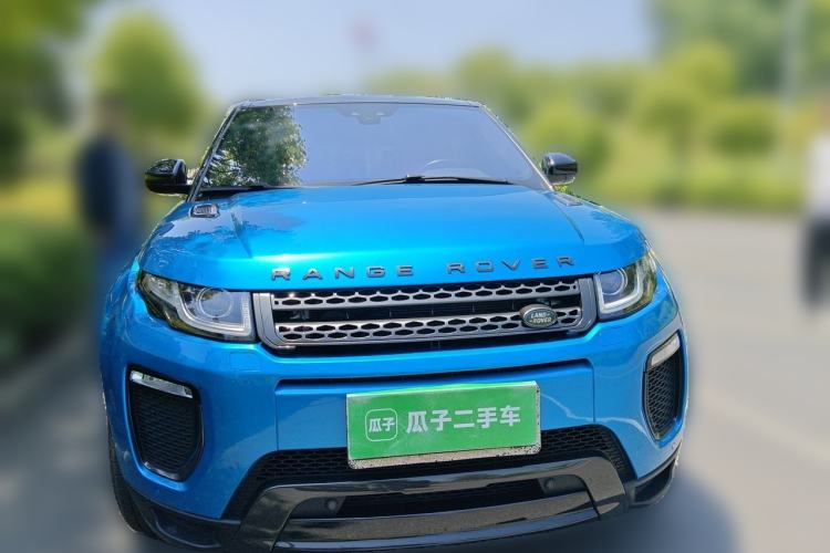 Used Land Rover Range Evoque 2018 240 PS Dream Lotus Lake Blue Limited Edition Front