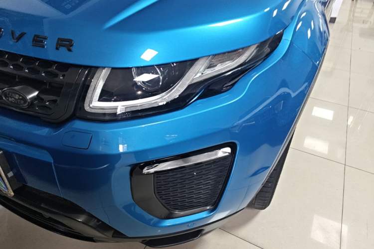Used Land Rover Range Evoque 2018 240 PS Dream Lotus Lake Blue Limited Edition Left Front Headlight
