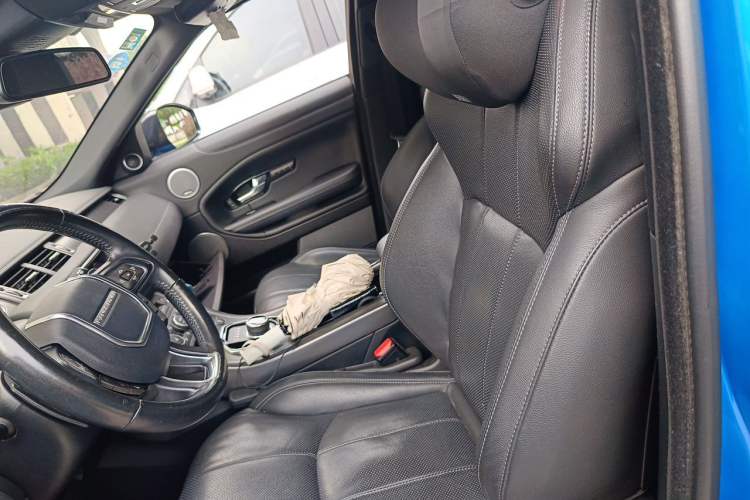 Used Land Rover Range Evoque 2018 240 PS Dream Lotus Lake Blue Limited Edition Left Front Seat