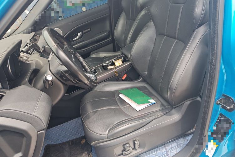 Used Land Rover Range Evoque 2018 240 PS Dream Lotus Lake Blue Limited Edition Left Front Seat