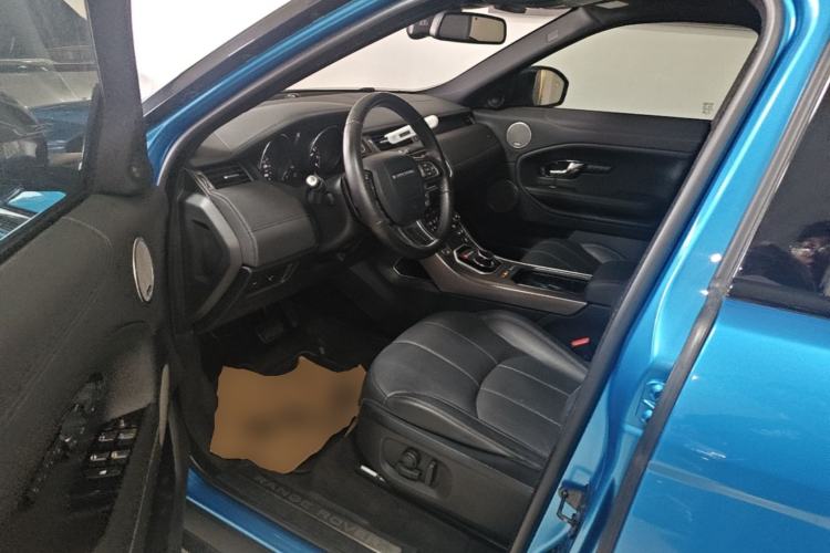 Used Land Rover Range Evoque 2018 240 PS Dream Lotus Lake Blue Limited Edition Left Front Seat