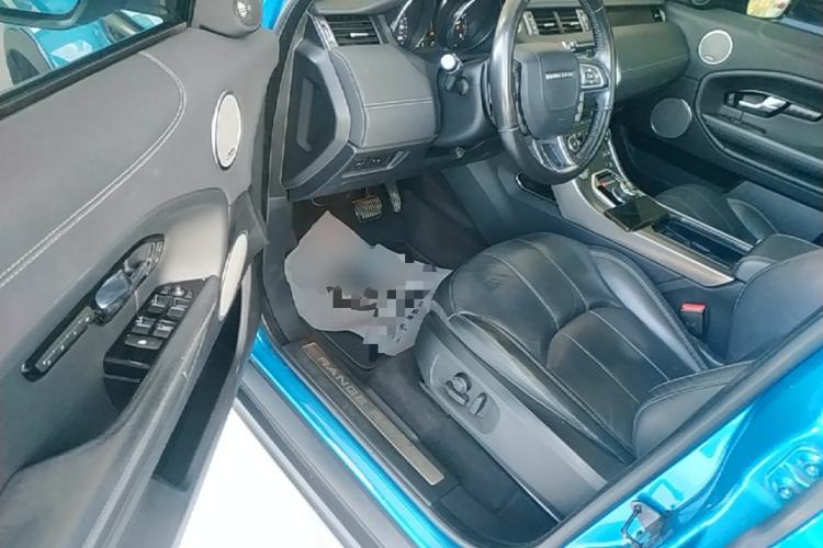 Used Land Rover Range Evoque 2018 240 PS Dream Lotus Lake Blue Limited Edition Left Front Seat