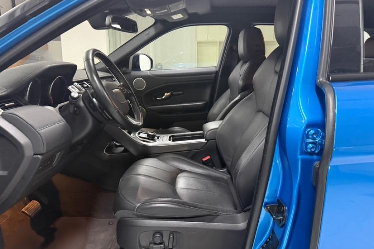 Used Land Rover Range Evoque 2018 240 PS Dream Lotus Lake Blue Limited Edition Left Front Seat