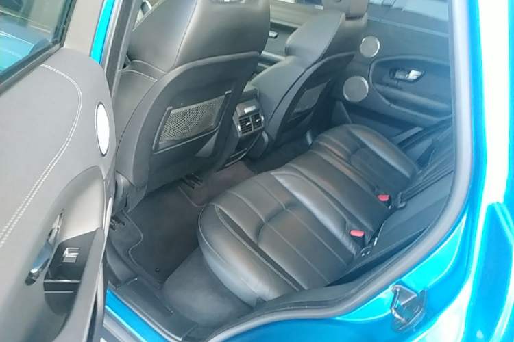 Used Land Rover Range Evoque 2018 240 PS Dream Lotus Lake Blue Limited Edition Left Rear Seat