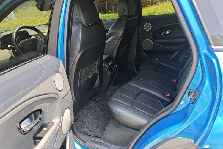 Used Land Rover Range Evoque 2018 240 PS Dream Lotus Lake Blue Limited Edition Left Rear Seat