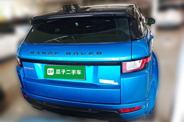Used Land Rover Range Evoque 2018 240 PS Dream Lotus Lake Blue Limited Edition Rear