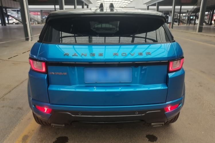 Used Land Rover Range Evoque 2018 240 PS Dream Lotus Lake Blue Limited Edition Rear