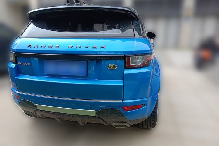 Used Land Rover Range Evoque 2018 240 PS Dream Lotus Lake Blue Limited Edition Rear