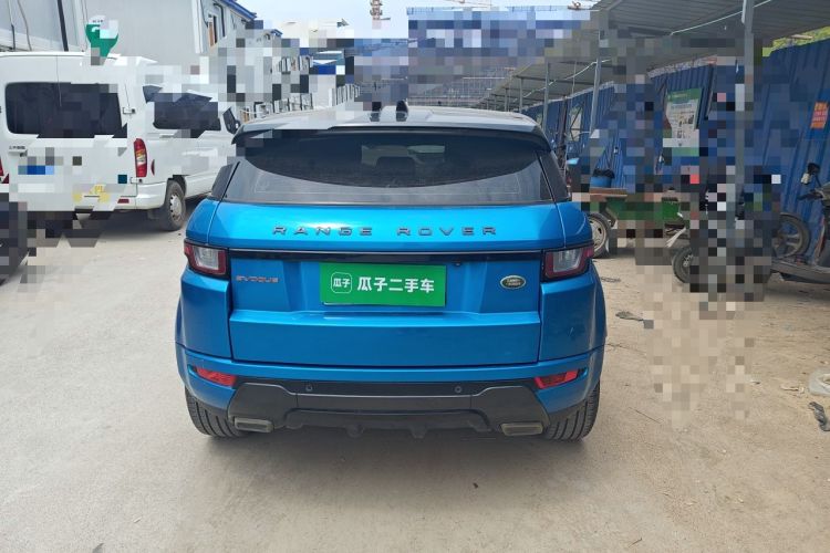Used Land Rover Range Evoque 2018 240 PS Dream Lotus Lake Blue Limited Edition Rear