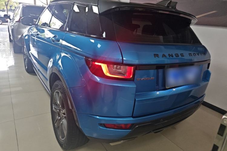 Used Land Rover Range Evoque 2018 240 PS Dream Lotus Lake Blue Limited Edition Rear