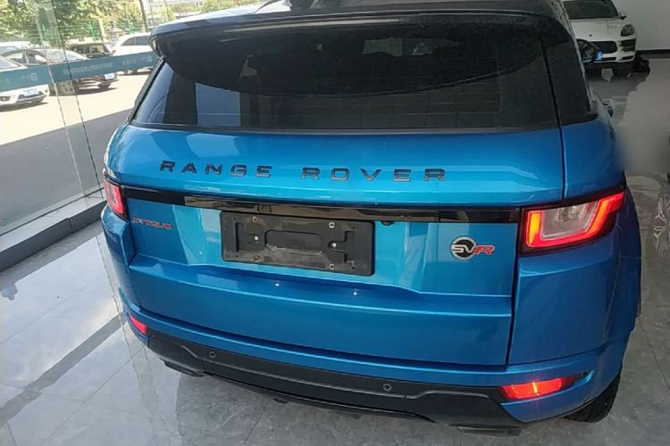 Used Land Rover Range Evoque 2018 240 PS Dream Lotus Lake Blue Limited Edition Rear