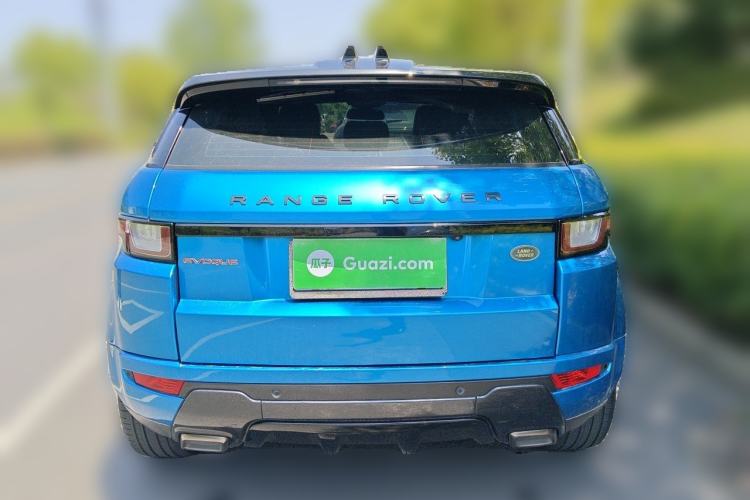 Used Land Rover Range Evoque 2018 240 PS Dream Lotus Lake Blue Limited Edition Rear