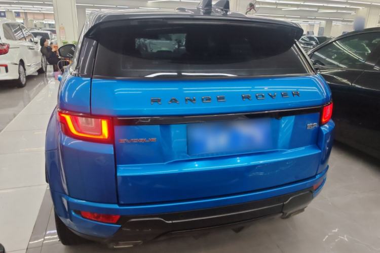 Used Land Rover Range Evoque 2018 240 PS Dream Lotus Lake Blue Limited Edition Rear