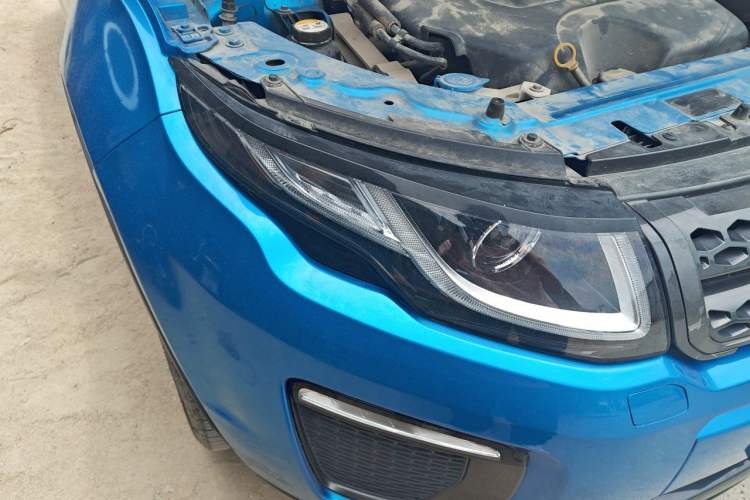 Used Land Rover Range Evoque 2018 240 PS Dream Lotus Lake Blue Limited Edition Right Front Headlight