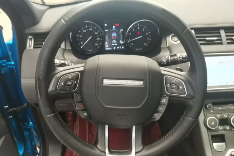 Used Land Rover Range Evoque 2018 240 PS Dream Lotus Lake Blue Limited Edition Steering Wheel