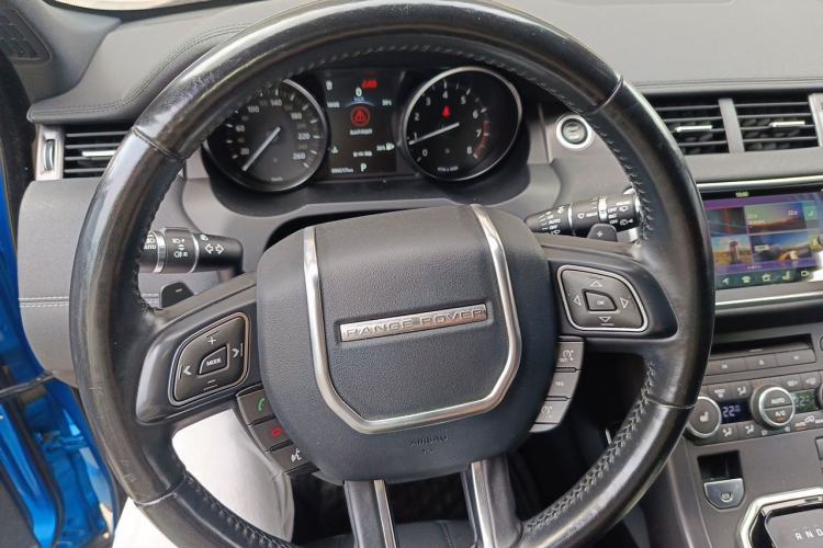 Used Land Rover Range Evoque 2018 240 PS Dream Lotus Lake Blue Limited Edition Steering Wheel