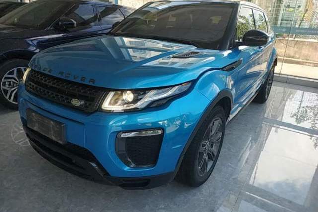 Used Land Rover Range Evoque 2018 240 PS Dream Lotus Lake Blue Limited Edition