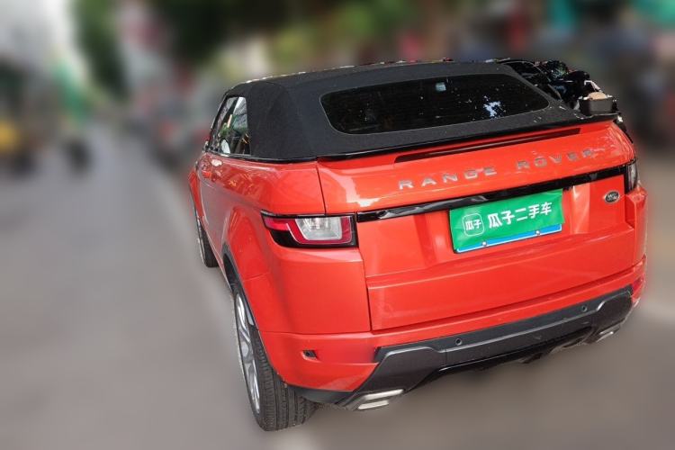 Used Land Rover Range Evoque 2018 240 PS HSE DYNAMIC Convertible Rear Left 45 Deg