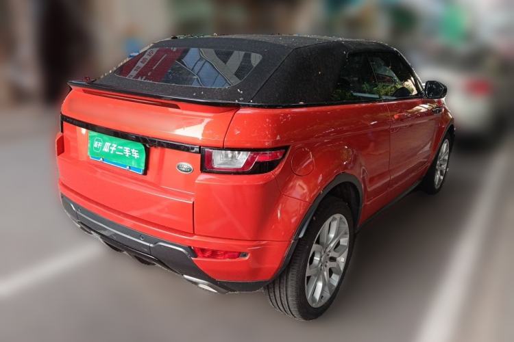 Used Land Rover Range Evoque 2018 240 PS HSE DYNAMIC Convertible Rear Right 45 Deg