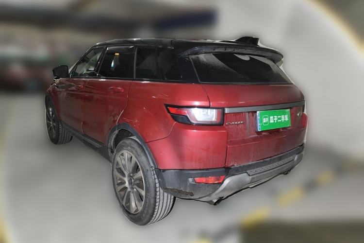 Used Land Rover Range Evoque 2018 240 PS SE Smart Brilliance Edition Rear Left 45 Deg