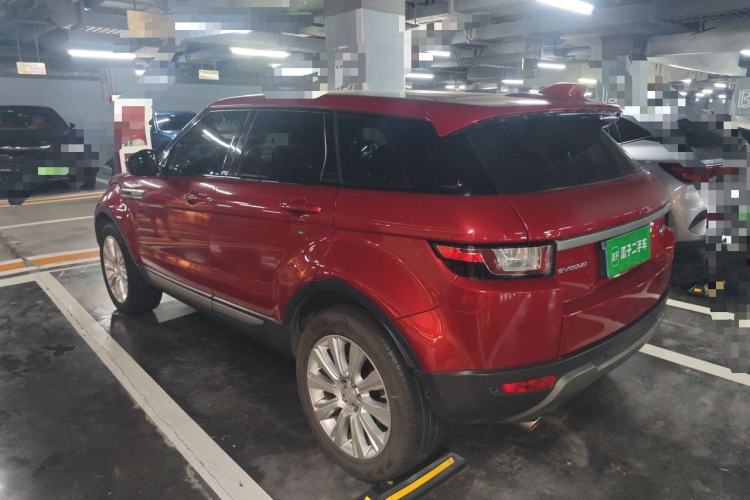 Used Land Rover Range Evoque 2018 240 PS SE Smart Brilliance Edition Rear Left 45 Deg