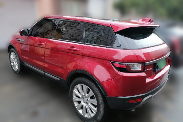 Used Land Rover Range Evoque 2018 240 PS SE Smart Brilliance Edition Rear Left 45 Deg