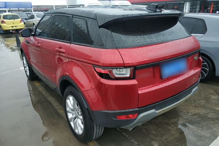 Used Land Rover Range Evoque 2018 240PS PURE Style Edition Rear Left 45 Deg